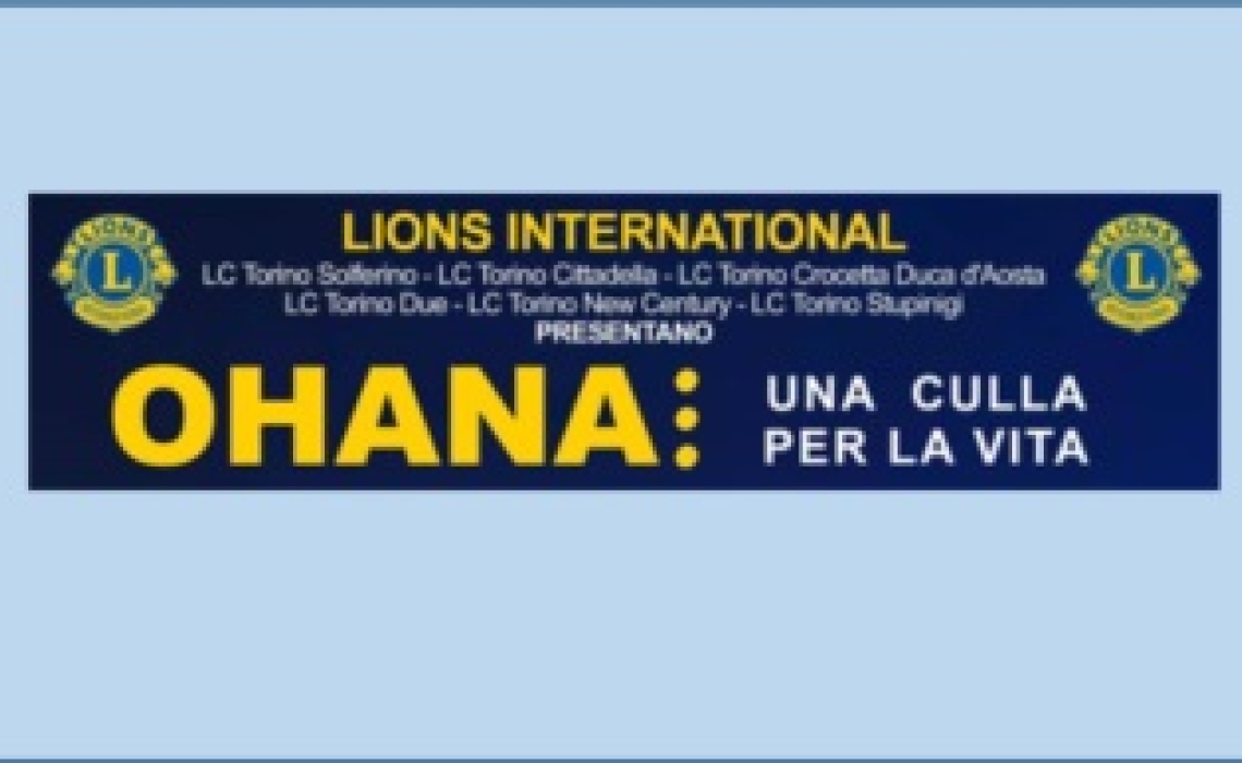 EVENTO: OHANA “UNA CULLA PER LA VITA